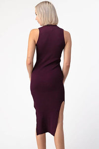 carrie mock neck dress