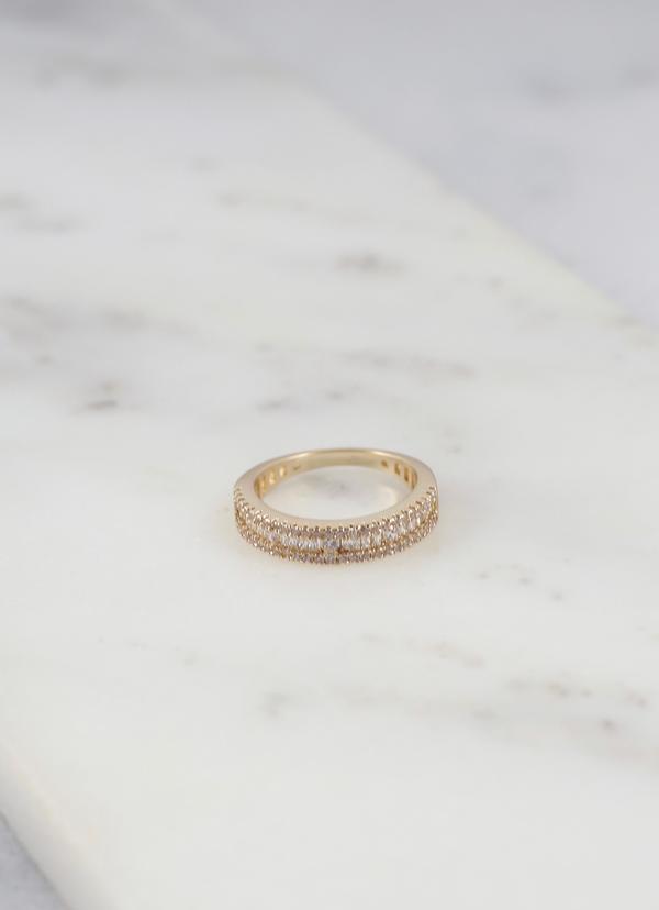 louise baguette ring