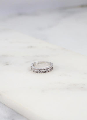 louise baguette ring