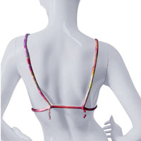 marie gathered bikini top