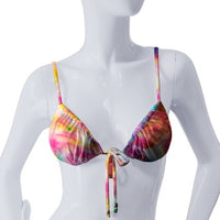 marie gathered bikini top
