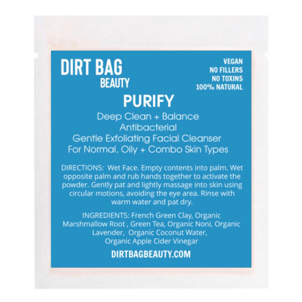 purify exfoliating facial cleanser